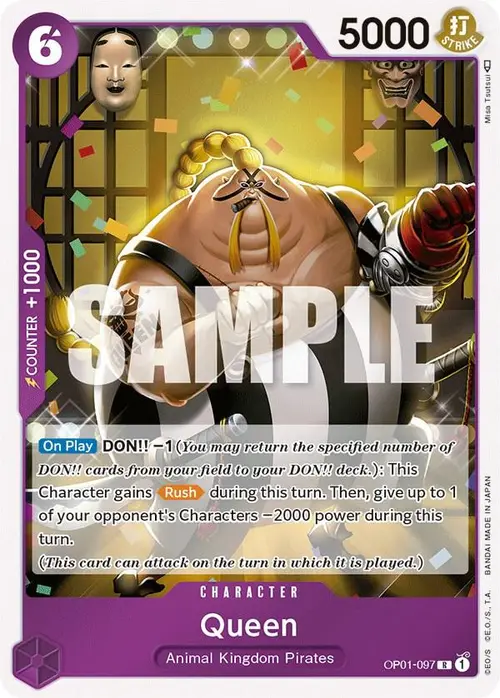 Queen card art