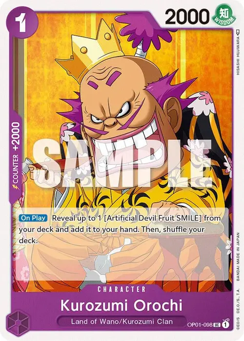 Kurozumi Orochi card art