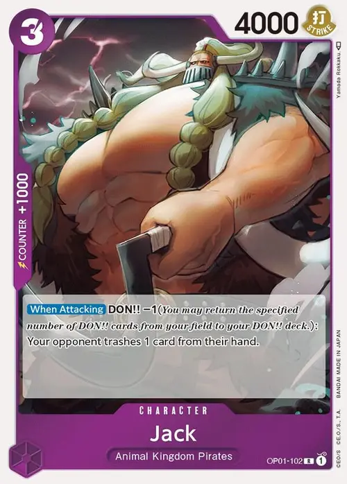 Jack card art