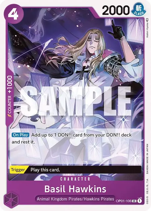 Basil Hawkins card art
