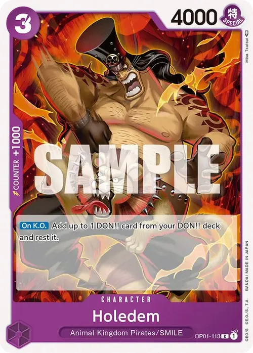 Holedem card art