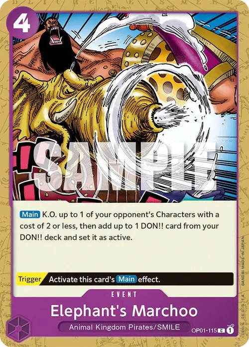 Elephant's Marchoo card art