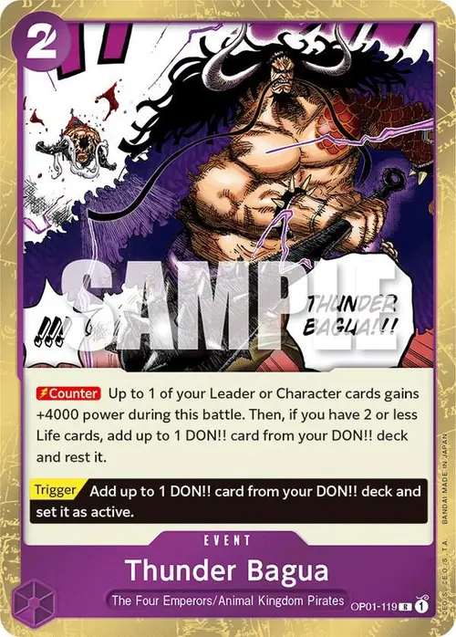 Thunder Bagua card art