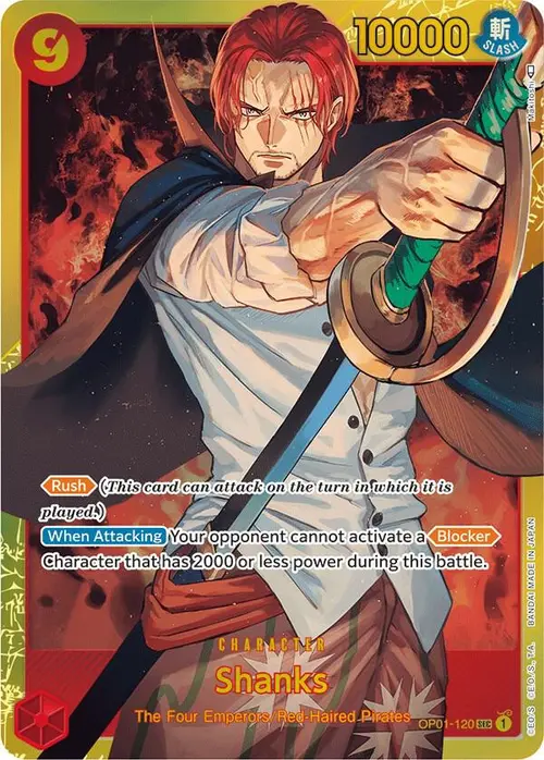 Shanks card art