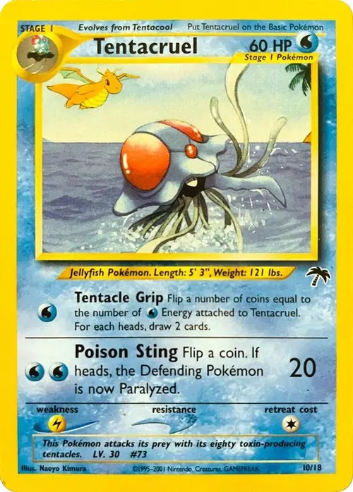 Tentacruel card art