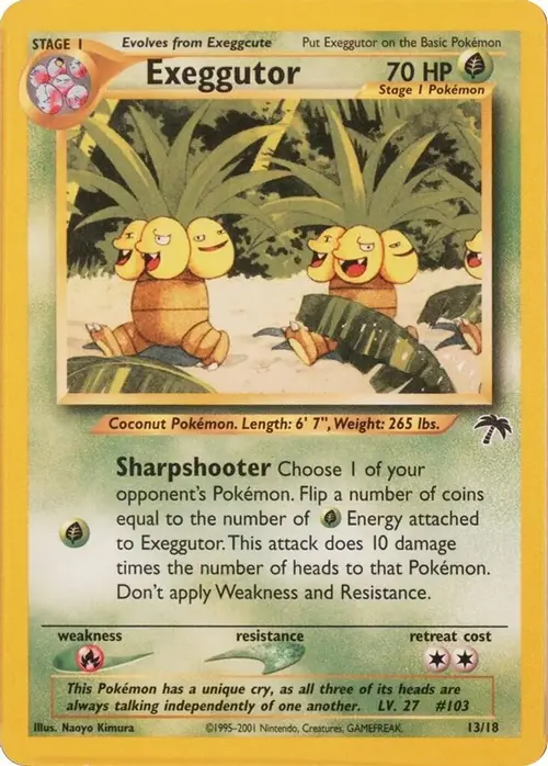 Exeggutor card art