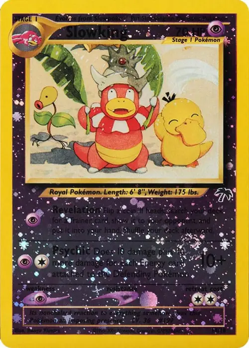 Slowking card art
