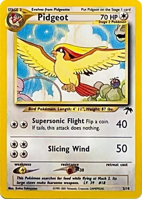Pidgeot card art