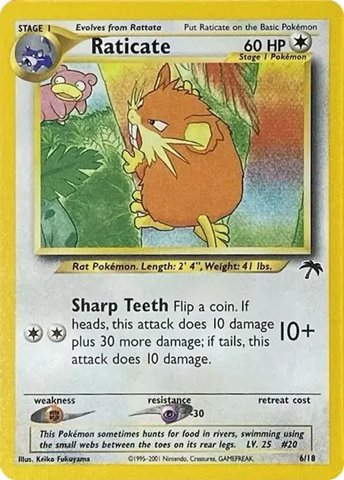 Raticate card art