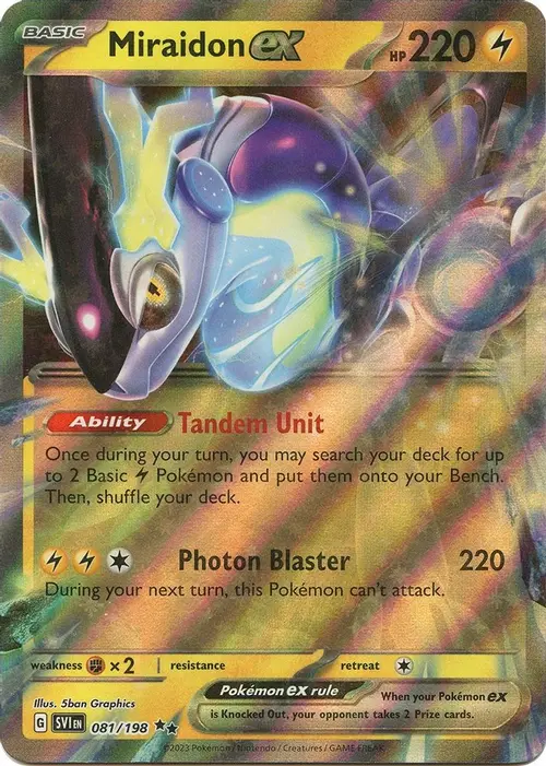 Miraidon ex - 081/198 card art