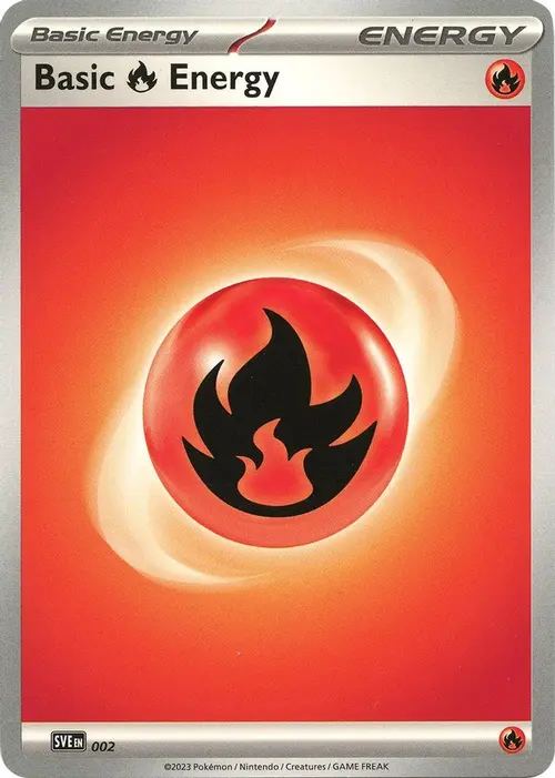 Basic Fire Energy - 002 card art