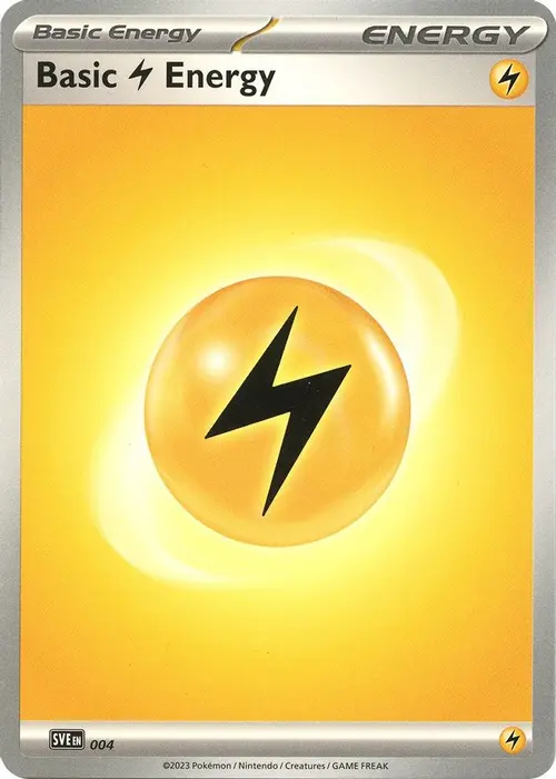Basic Lightning Energy - 004 card art