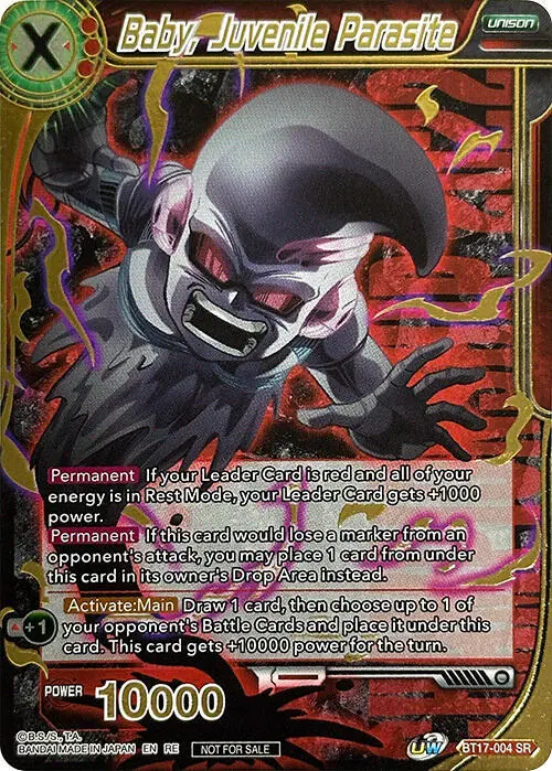 Baby, Juvenile Parasite (Championship 2022 Celebration Pack Deluxe Set) (Gold Stamped) card art