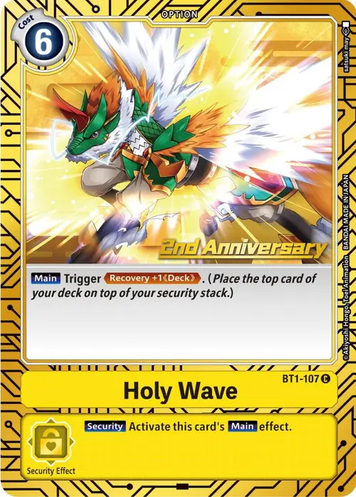 Holy Wave (2nd Anniversary Card Set) card art
