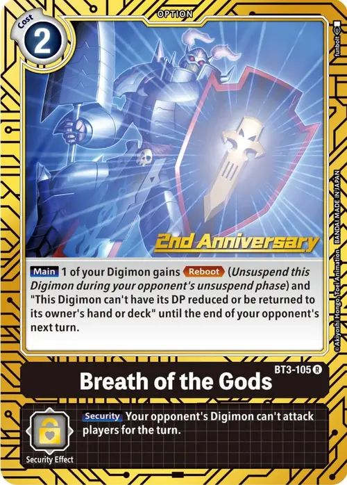 Breath of the Gods (2nd Anniversary Card Set) card art