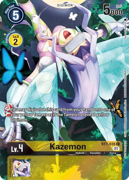 Kazemon (2nd Anniversary Frontier Card) card art