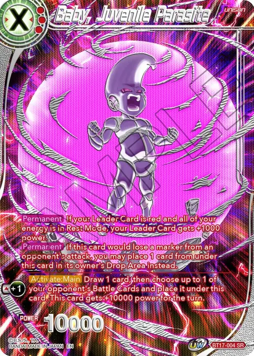 Baby, Juvenile Parasite card art
