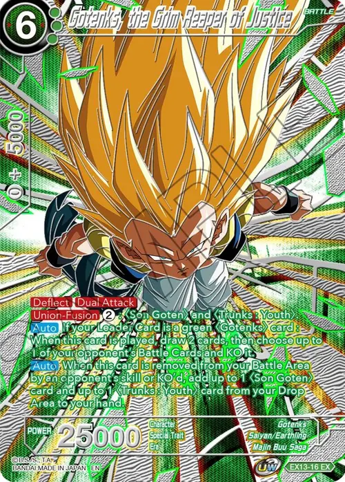 Gotenks, the Grim Reaper of Justice card art