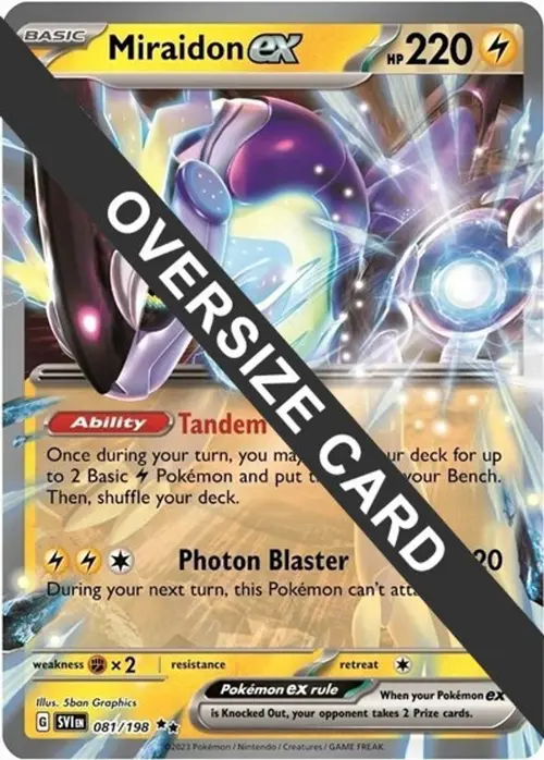 Miraidon ex card art