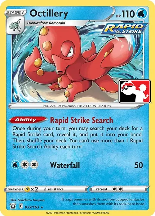 Octillery - 037/163 card art