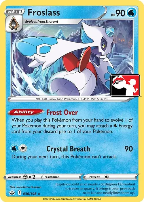 Froslass - 036/198 card art