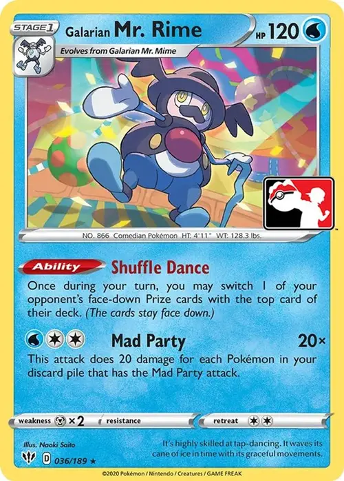 Galarian Mr. Rime - 036/189 card art