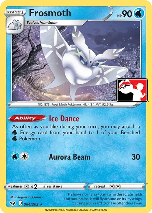 Frosmoth - 064/202 card art