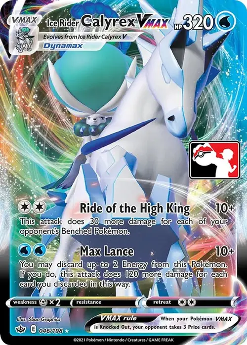 Ice Rider Calyrex VMAX - 046/198 card art