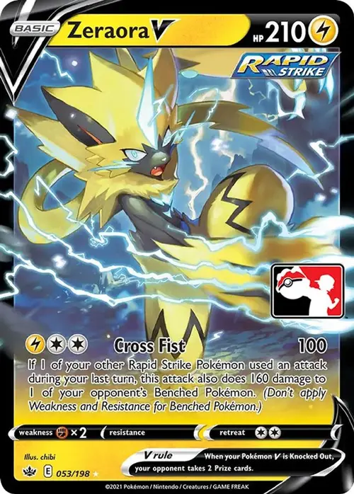 Zeraora V - 053/198 card art