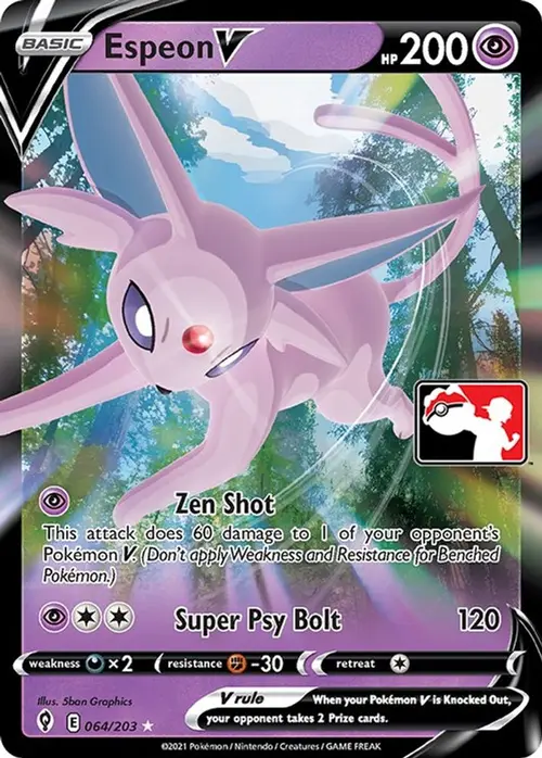 Espeon V - 064/203 card art