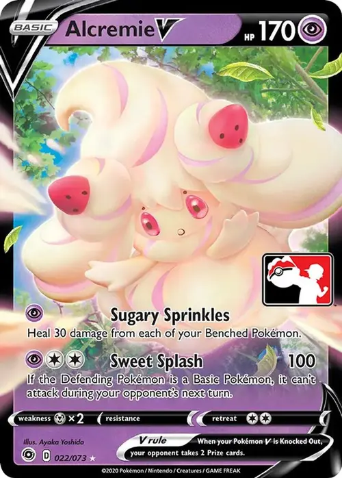 Alcremie V - 022/073 card art
