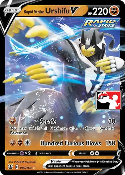 Rapid Strike Urshifu V - 087/163 card art