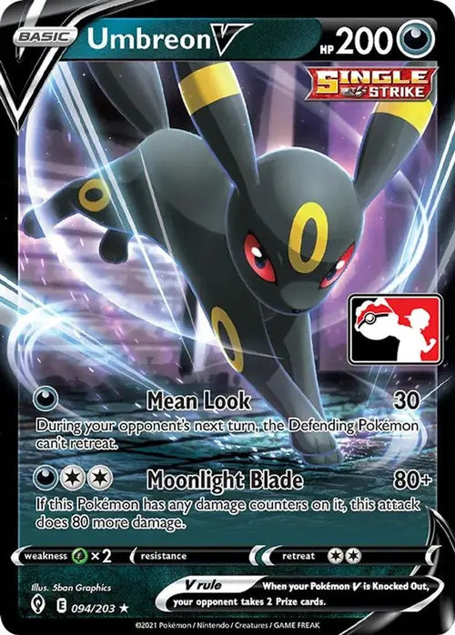 Umbreon V - 094/203 card art