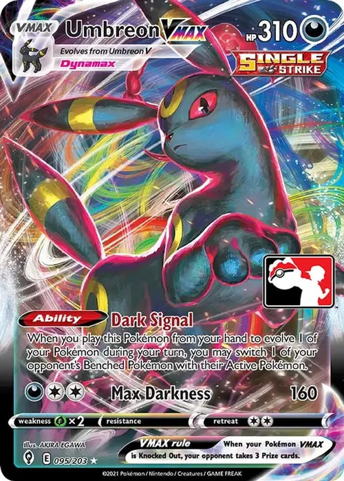 Umbreon VMAX - 095/203 card art