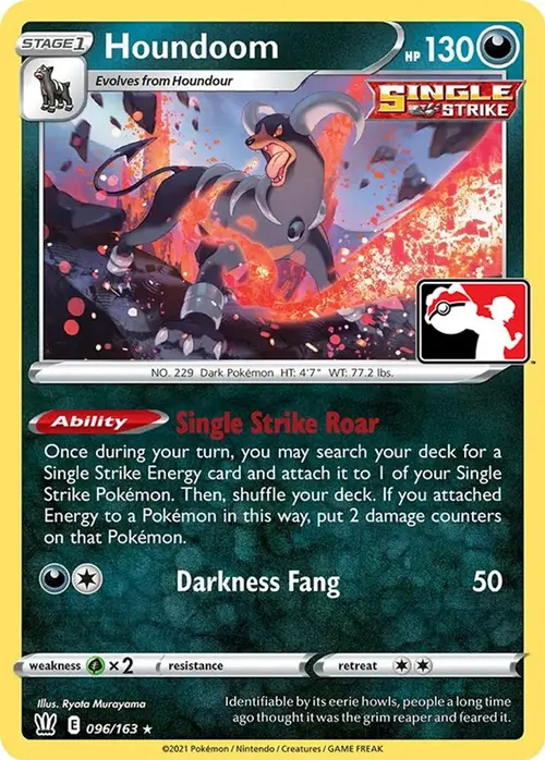 Houndoom - 096/163 card art