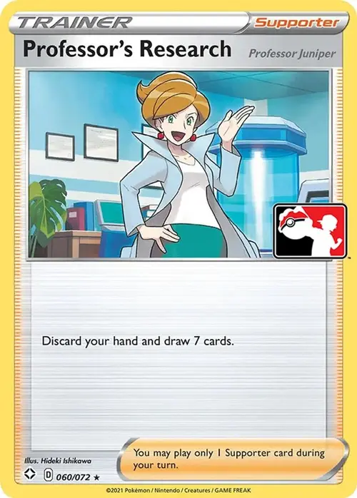 Professor's Research [Professor Juniper] - 060/072 card art