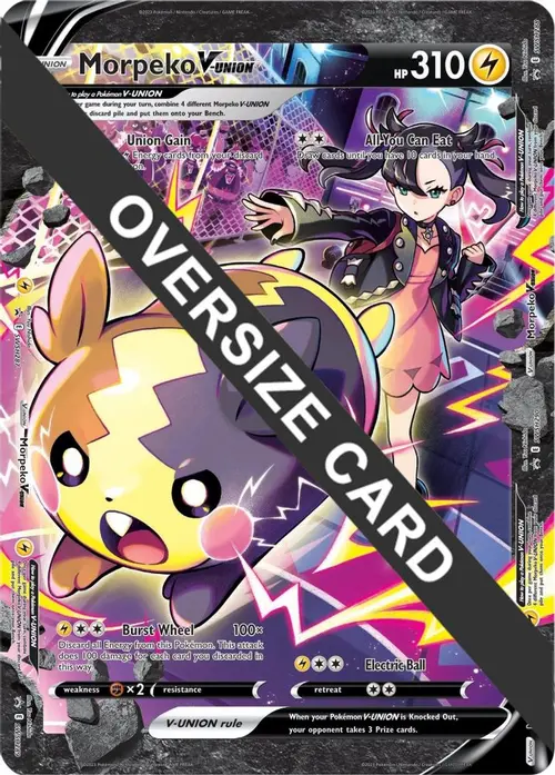 Morpeko V-Union (SWSH287-290) card art
