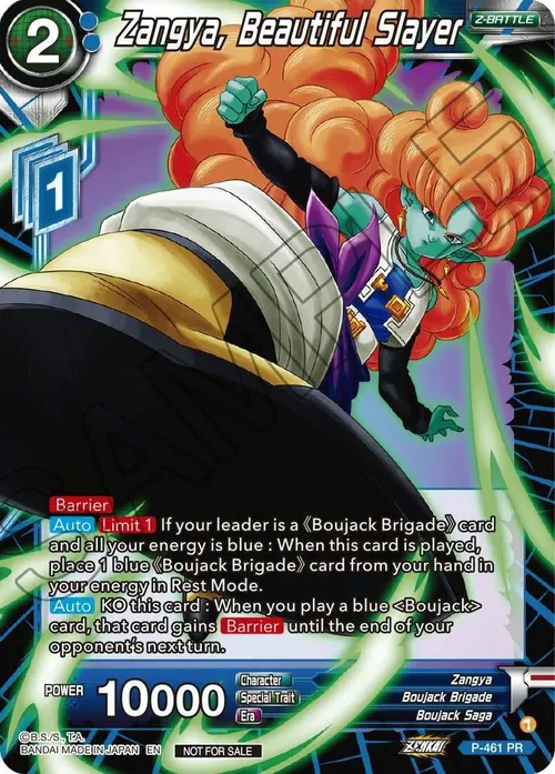 Zangya, Beautiful Slayer (Z03 Dash Pack) card art