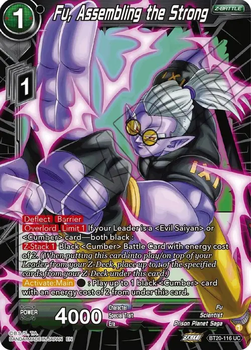Fu, Assembling the Strong card art