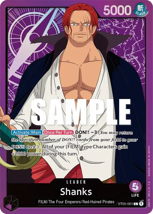 Shanks card art