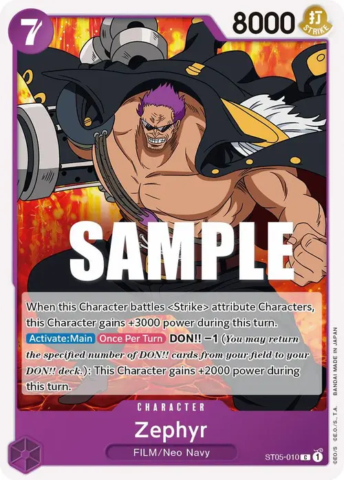 Zephyr card art