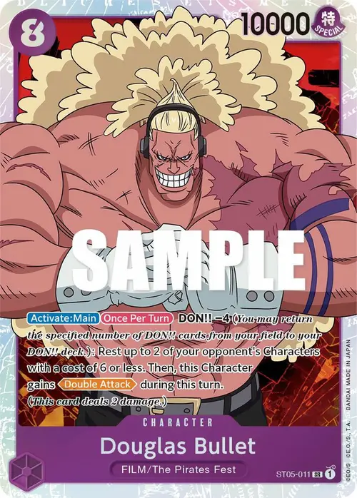 Douglas Bullet card art