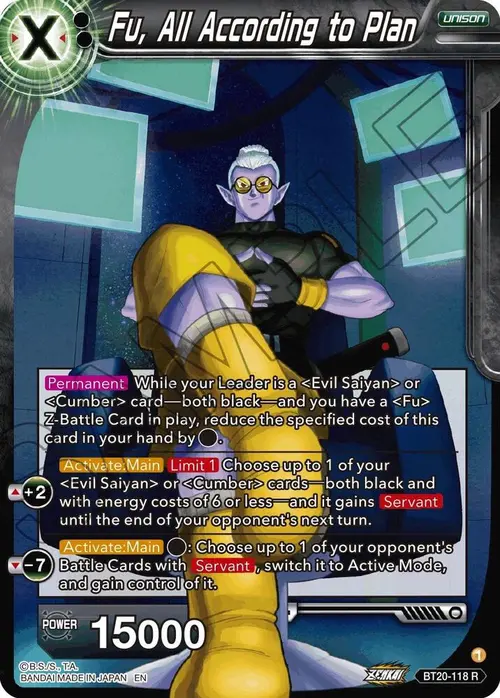 Fu, All According to Plan card art