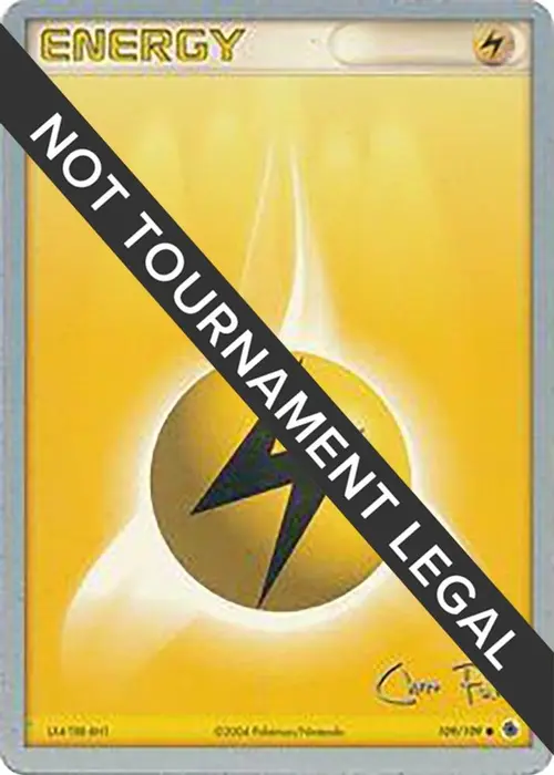 Lightning Energy - 2004 (Chris Fulop) card art