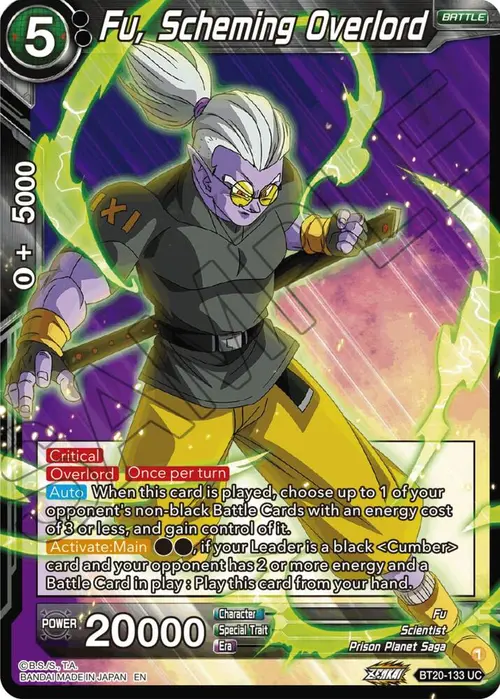 Fu, Scheming Overlord card art