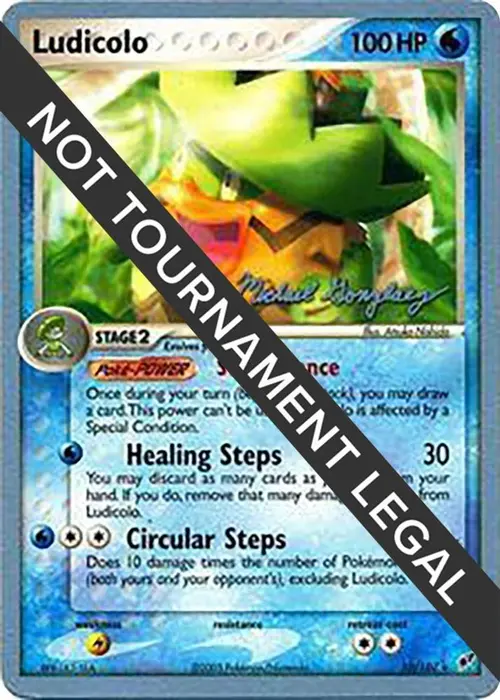 Ludicolo - 2005 (Michael Gonzalez) card art