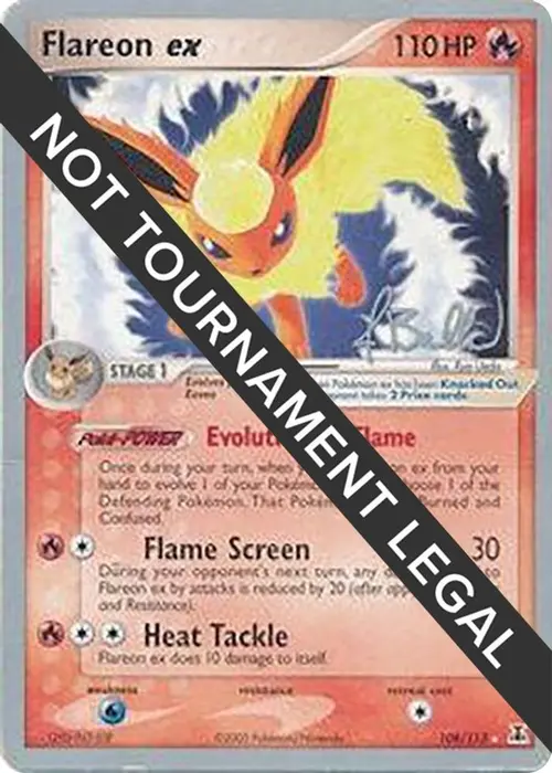 Flareon ex - 2006 (Jimmy Ballard) card art