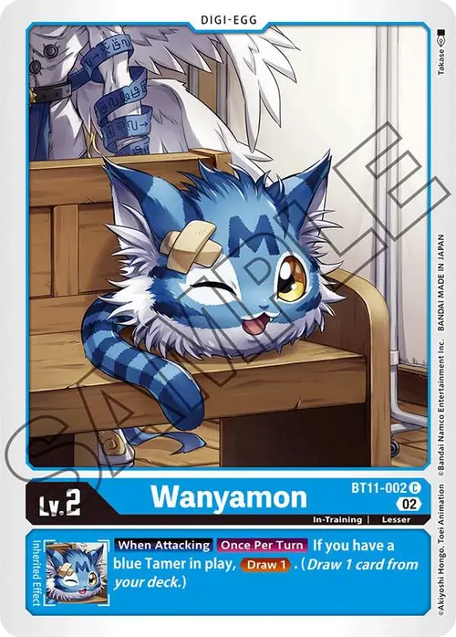 Wanyamon card art