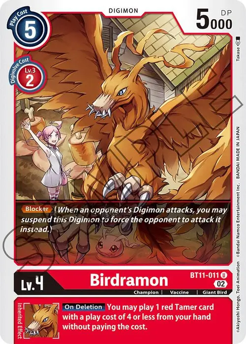 Birdramon card art