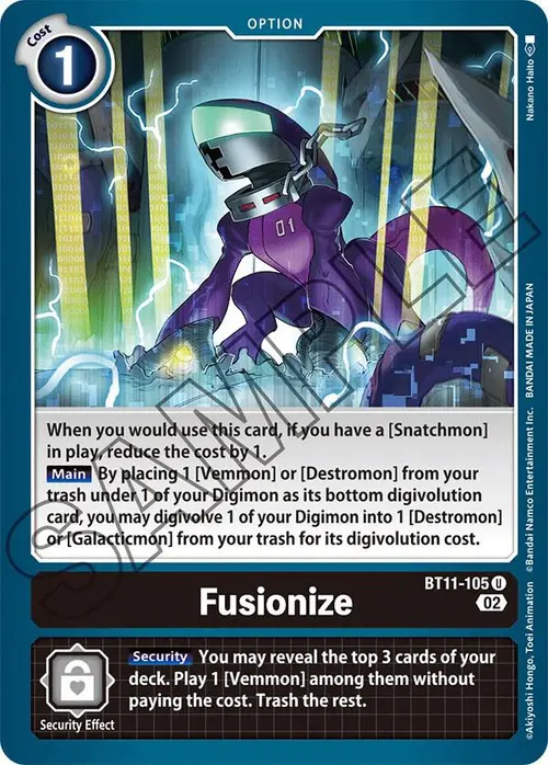 Fusionize card art